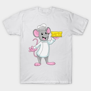 Mouse as Cook with Cheese T-Shirt